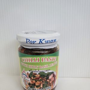 Por kwan chilli with holy basil paste