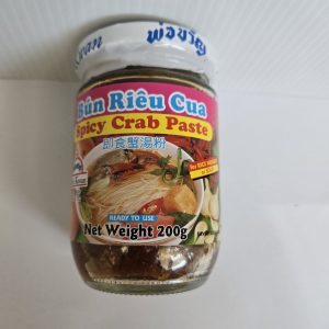 Por kwan spicy crab paste200g