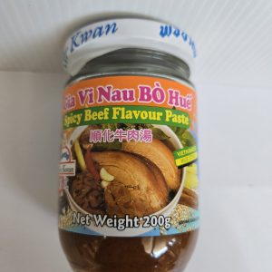 Por kwan spicy beef flavour paste 200g
